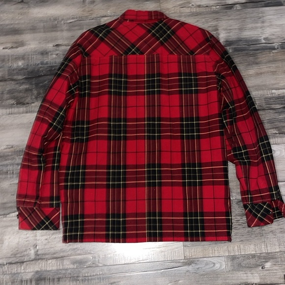 Fear of God (FOG) collection one (2015-2016) red plaid shacket in size Small - Picture 6 of 8